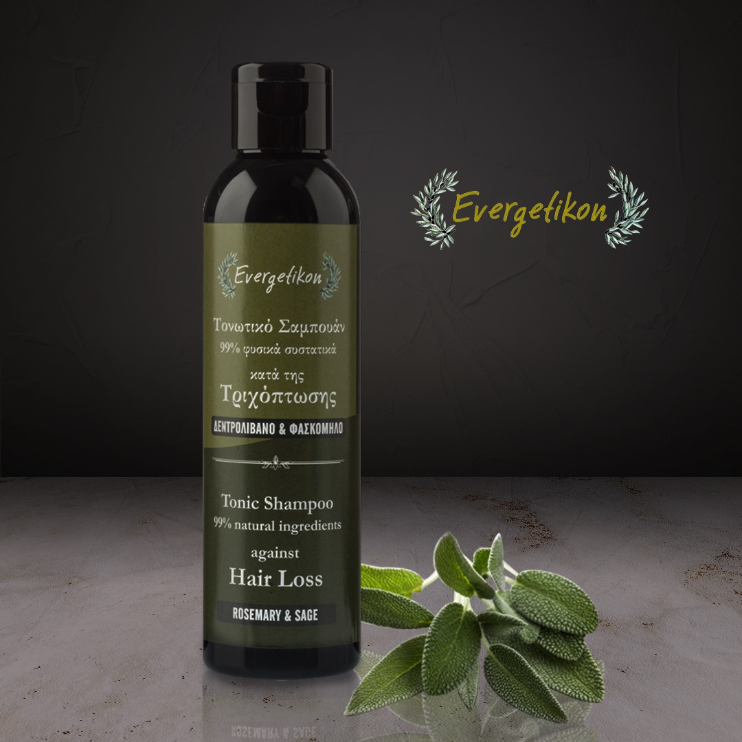 Evergetikon, Přírodní tonizační vlasový šampon proti padání vlasů 150ml