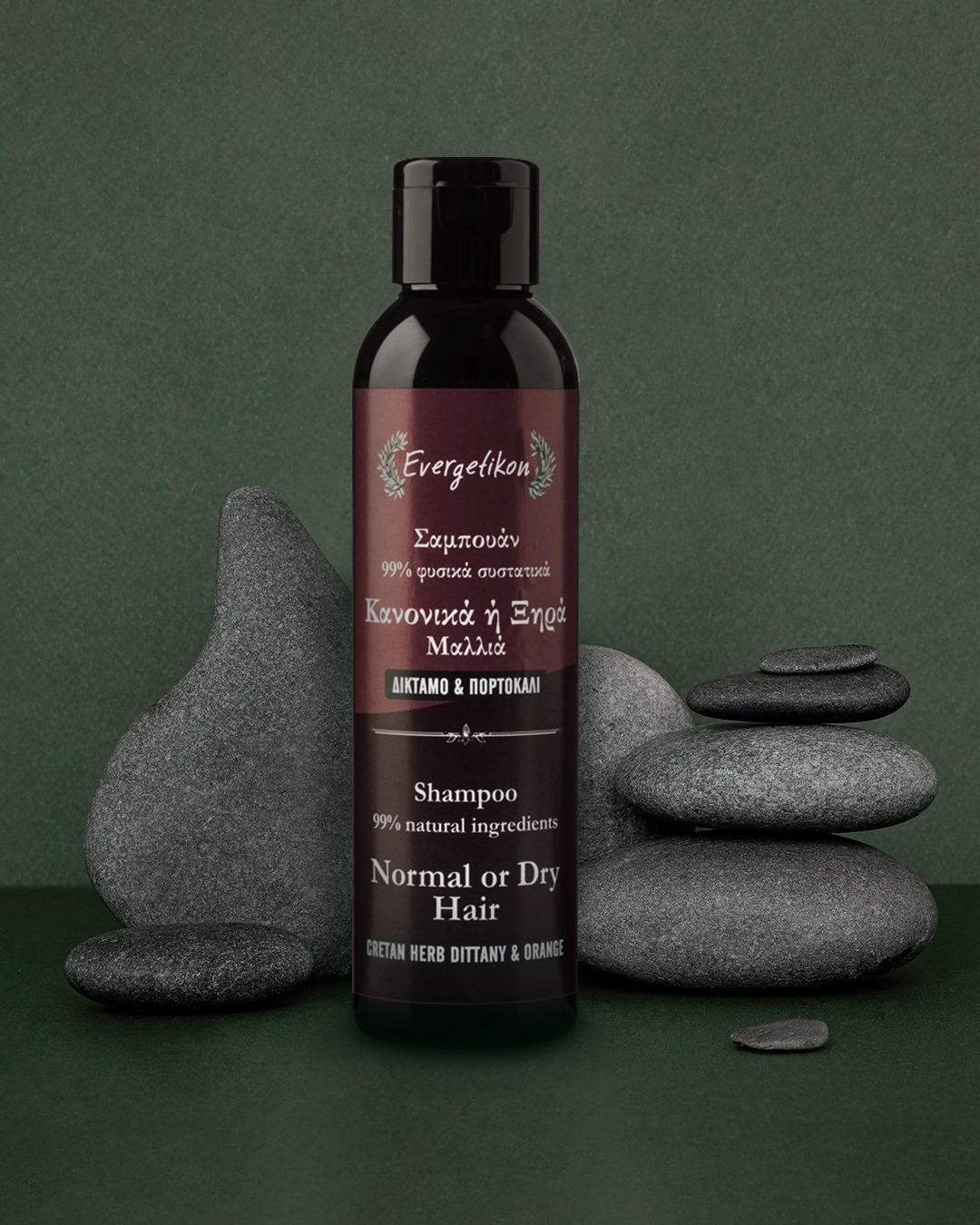 Evergetikon, Přírodní vlasový šampon pro normální a suché vlasy 150ml