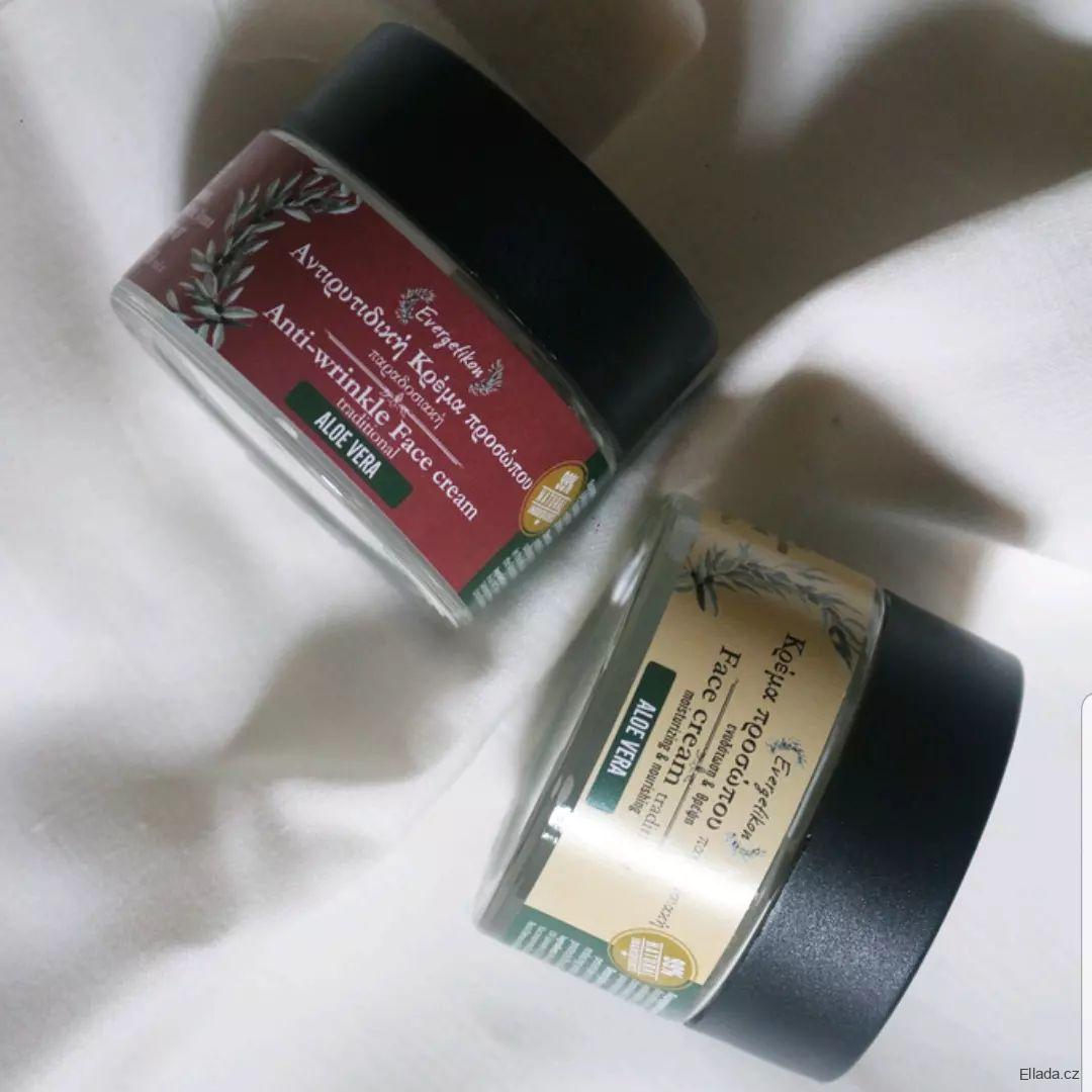 Evergetikon, Hydratační a vyživující pleťový krém s Aloe Vera 50ml