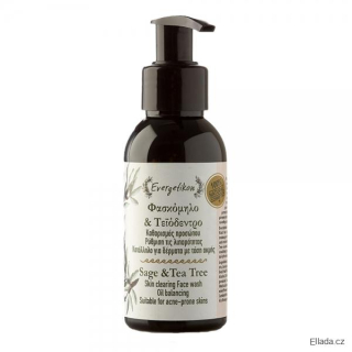 Evergetikon čistící emulze s šalvějí a Tea Tree 100ml
